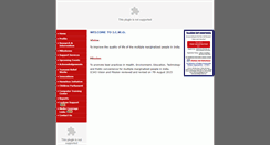 Desktop Screenshot of icwoindia.org